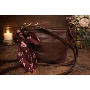 Vintage Coach Mini Bucket Bag Rich Chocolate Brown